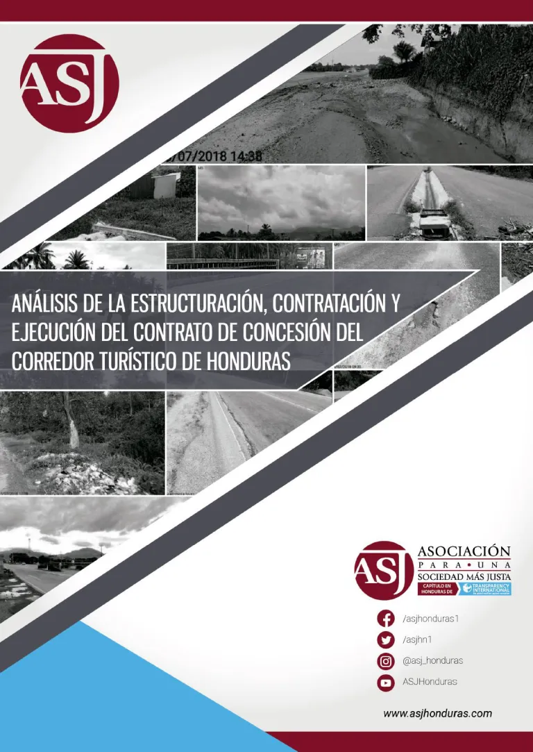 Análisis de la Estructuración, Contratación y Ejecución del Contrato de Concesión del Corredor Turístico de Honduras