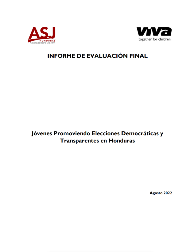 Jóvenes Promoviendo Elecciones Democráticas y Transparentes en Honduras