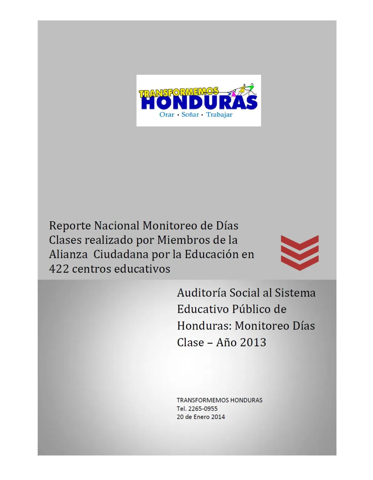 Reporte nacional: Monitoreo Días Clase