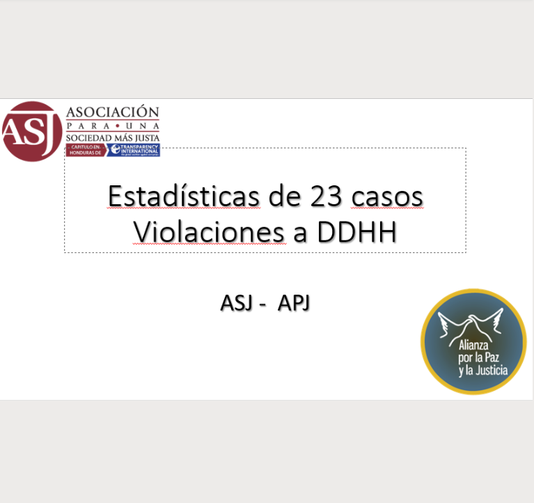 Estadísticas de DDHH APJ – ASJ