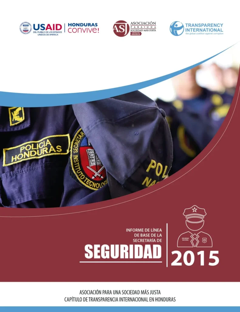 Informe Línea Base de la Secretaría de Seguridad 2015