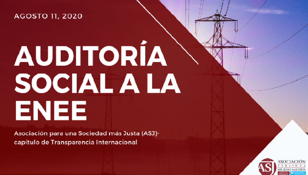 Auditoría social a la ENEE