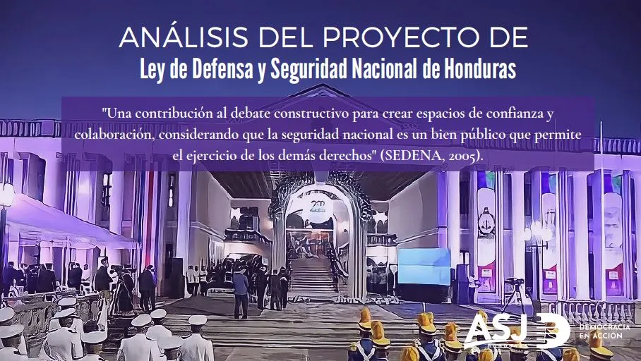 Análisis del proyecto de Ley de Defensa y Seguridad Nacional