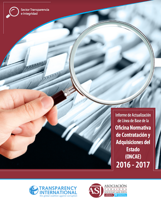 Informe de Actualización de Línea de Base de la Oficina Normativa de Contratación y Adquisiciones del Estado (ONCAE) 2016 – 2017