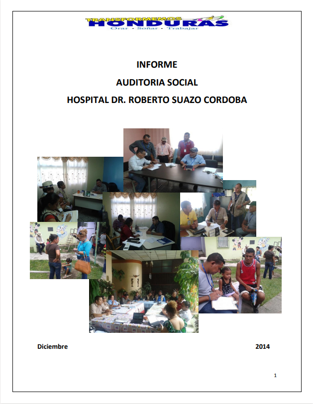 INFORME AUDITORIA SOCIAL HOSPITAL DR. ROBERTO SUAZO CORDOBA