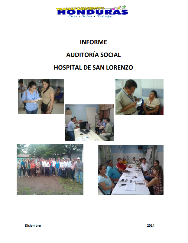 INFORME AUDITORÍA SOCIAL HOSPITAL DE SAN LORENZO