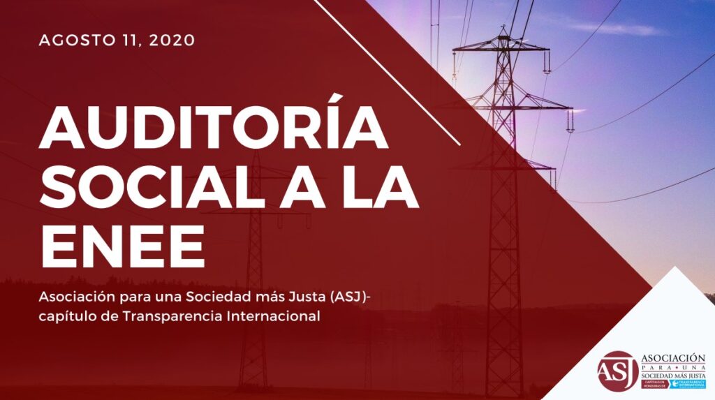 Auditoría social a la ENEE