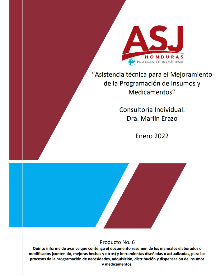 Asistencia técnica para el Mejoramiento de la Programación de Insumos y Medicamentos’’ - 6