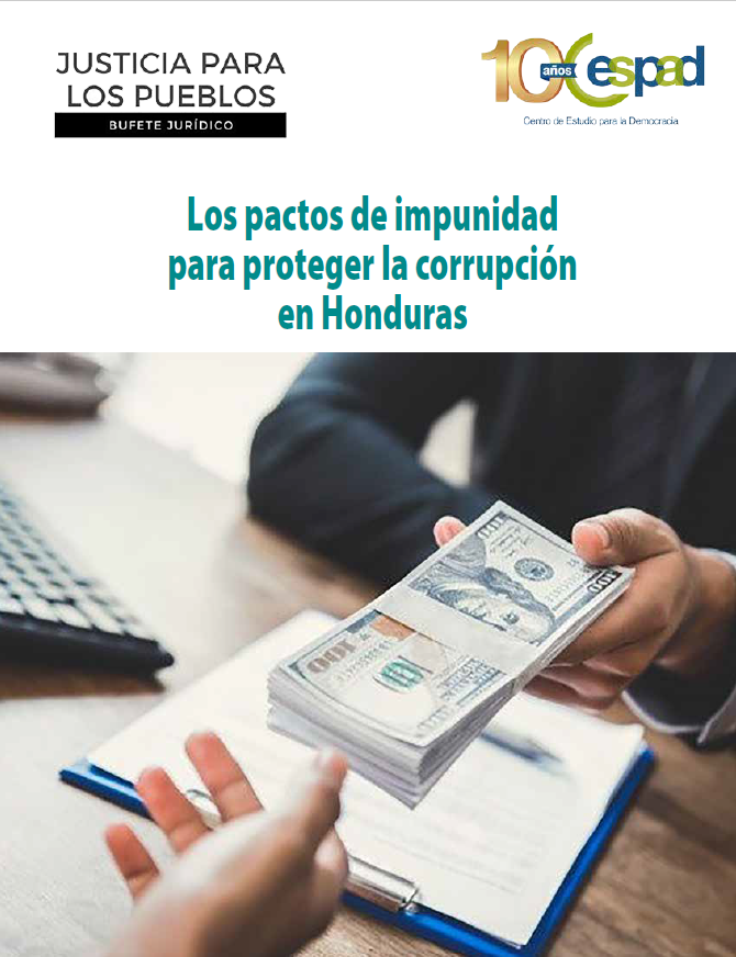 Los pactos de impunidad para porteger la corrupción en Honduras