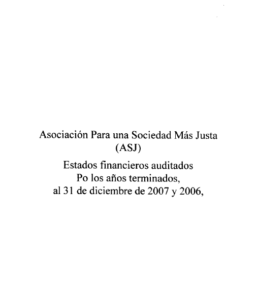 Estados Financieros Auditados por los años terminados al 31 de diciembre del 2007-2006