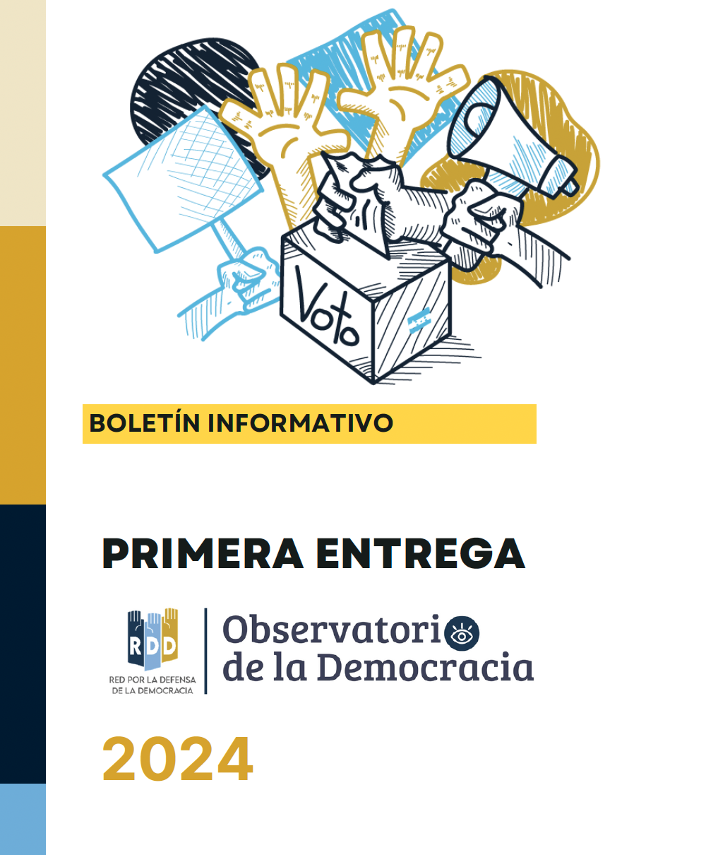 Boletín informativo Observatorio de la democracia: Primera entrega 2024