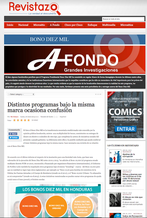 Distintos programas bajo la misma marca ocasiona confusión — Bono Diez Mil Serie 3/5