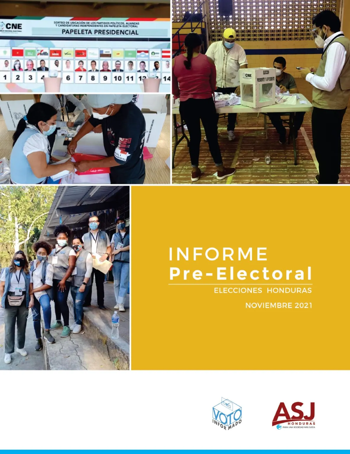 Informe de observación pre electoral 2021