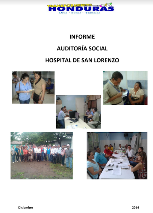 Informe Auditoria Social: Hospital de San Lorenzo