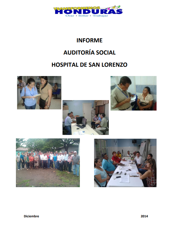 Informe Auditoría Social Hospital De San Lorenzo
